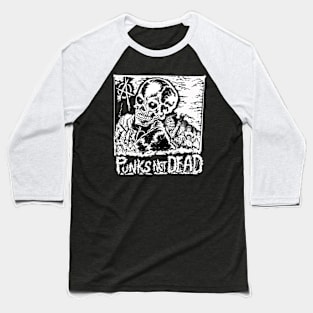Punks Not Dead Baseball T-Shirt